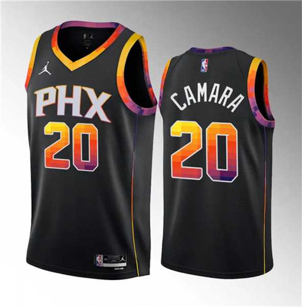 Men's Phoenix Suns #20 Toumani Camara Black 2023 Draft Statement Edition Stitched Basketball Jersey Dzhi ,We sell and wholesale Men's Phoenix Suns #20 Toumani Camara Black 2023 Draft Statement Edition Stitched Basketball Jersey Dzhi  on line form chian!